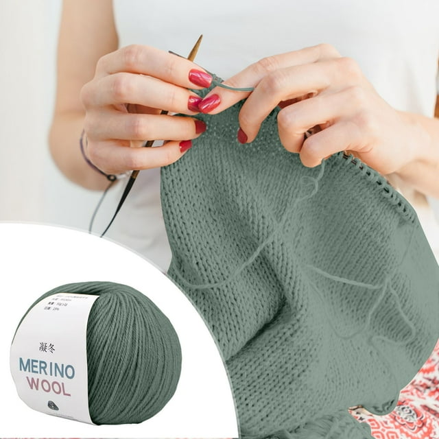 Vaidha Wool Hand-woven Medium Coarse Scarf Hat Overcoat Wool Merinoss Wool Wool Cashmeres Yarn