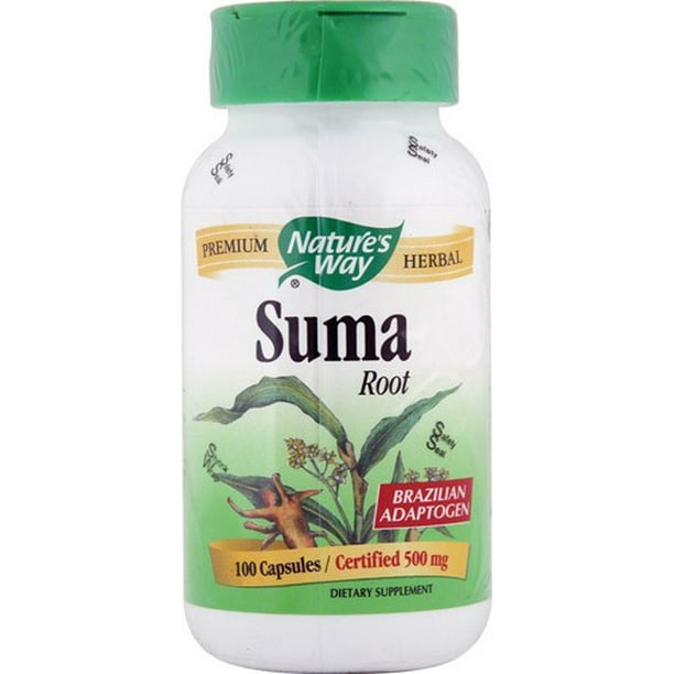 Nature S Way Suma Root 100 Capsules Walmart Com Walmart Com