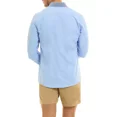 thumbnail image 4 of Camisa Casual Para Caballero Estilo Liso Azul Porto Blanco, 4 of 7