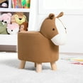 thumbnail image 2 of Kvell Kids Foot Stool, Knitted Upholstery, Horse, 2 of 7