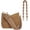 Brown, variant on Kukuzhu Women Straw Small Crossbody Bag Handmade Woven Shoulder Handbag Summer Beach Purse with Guitar Strap