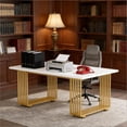 thumbnail image 2 of Office Desk,Elegant Executive Desk,Functional Computer Desk, 2 of 2