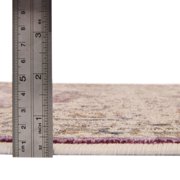 Unique Loom Deepa Collection Area Rug - Regalia (2' x 3' Rectangle Lavender/Beige)
