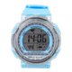 thumbnail image 1 of Reloj electrónico ligero multifunción impermeable deportes coloridos luminosos relojes digitales azul, 1 of 10