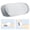 Grey, variant on MOONORAH Lumbar Support Pillow for Bed – Memory Foam Lower Back Pain Relief, Adjustable Waist Pillow for Sleeping & Side Sleepers, Washable Cover