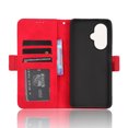 thumbnail image 4 of Case for OnePlus Nord CE3Lite Cover Adjustable Detachable Card Holder Magnetic closure Leather Wallet Case-Red, 4 of 6