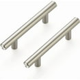 thumbnail image 5 of 30Pack Kitchen Cabinet Pulls Drawer T Bar Handles Brushed Nickel Stainless Steel, 5 of 6