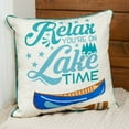 thumbnail image 2 of Lake House Accent Pillows - Lake Time, 2 of 3