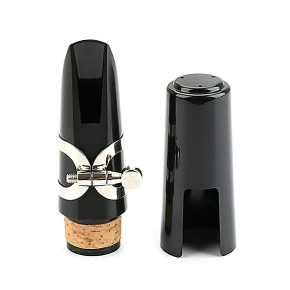 B Clarinet Mouthpiece Set Music Instrument Part Professional B Clarinet Mouthpiece with Ligature & Cap