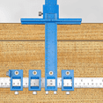 thumbnail image 4 of 2 Pcs Clips Muraux Horizontaux pour Planche à Neige Support Mural de Rangement pour Planche à Neige, 4 of 5