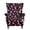 Pink Ribbon Heart, variant on Jiueut Golden Retriever Hibiscus Plumeria Palm Leaves Print Wingback Chair Slipcover 2-Piece Armchair Protector Soft Furniture Cover for Leather Fabric Armchair, Non-Slip Separate Cushion Cover