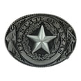 thumbnail image 1 of Bangcool Cowboy Belt Buckle Fashion Star Pattern Western Belt Buckle Metal Belt Buckle, 1 of 9