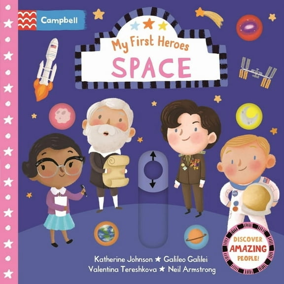 My First Heroes Space, (Board Book)