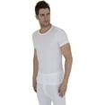 thumbnail image 2 of FLOSO Mens Thermal Underwear Short Sleeve Vest Top (Viscose Premium Range), 2 of 2