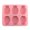 Pink, variant on Chocolate Candy Fish Shaped Baking Silicone Fondant Silicone for Cake Decorating