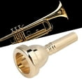 thumbnail image 3 of Trombone Mouthpiece Tenor Large Shank Metal 12.7mm 5G Accessory Replacement Original, 3 of 7