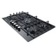 thumbnail image 4 of Parrilla Gas KUTCHEN KPG32776B 5 Quemadores Cristal Templado Negro, 4 of 5