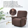 thumbnail image 2 of Housse de Fauteuil Inclinable Extensible Couverture Complète Couleur Unie Housse de Canapé de Remplacement, 2 of 5