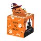 thumbnail image 1 of Decoración para fiesta de Halloween Diseño de calabaza naranja espeluznante con motivo «truco o trato» Perfecto para disfraces de Halloween, decoraciones para fiestas y coleccionismo, 1 of 7