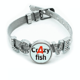 thumbnail image 1 of el más genial y loco. Pulsera pulsera pulsera de cristal amor pulsera ajustable, 1 of 2