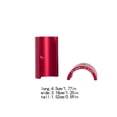 thumbnail image 4 of Wosthever Adaptador reductor de vástago de cuña para manillar de bicicleta, espaciador de bicicleta de montaña de aleación de aluminio, pieza de Ciclismo Rojo Wosthever OD023290-01, 4 of 6