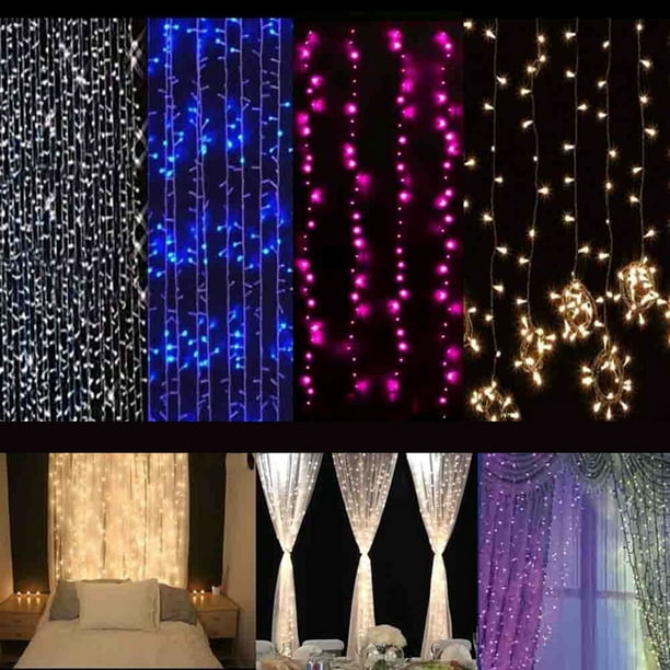 Rideau LED 3x3 - Location Luminaires pour réception