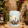 thumbnail image 2 of YFTDEF LED Flameless Candle, Acrylic Stickers, Realistic Flickering Wick, Remote Control, Battery Operated, Indoor and Outdoor Decoration, Ideal for Weddings and Holidays, 2 of 4