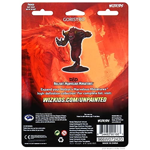WizKids - Las maravillosas miniaturas sin pintar de D&D Nolzur: Goristro WizKids WizKids