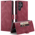 thumbnail image 1 of For Samsung Galaxy S25 Ultra Wallet Case AUTSPACE A01 Leather Stand Cover with RFID Blocking Card Ho, 1 of 5
