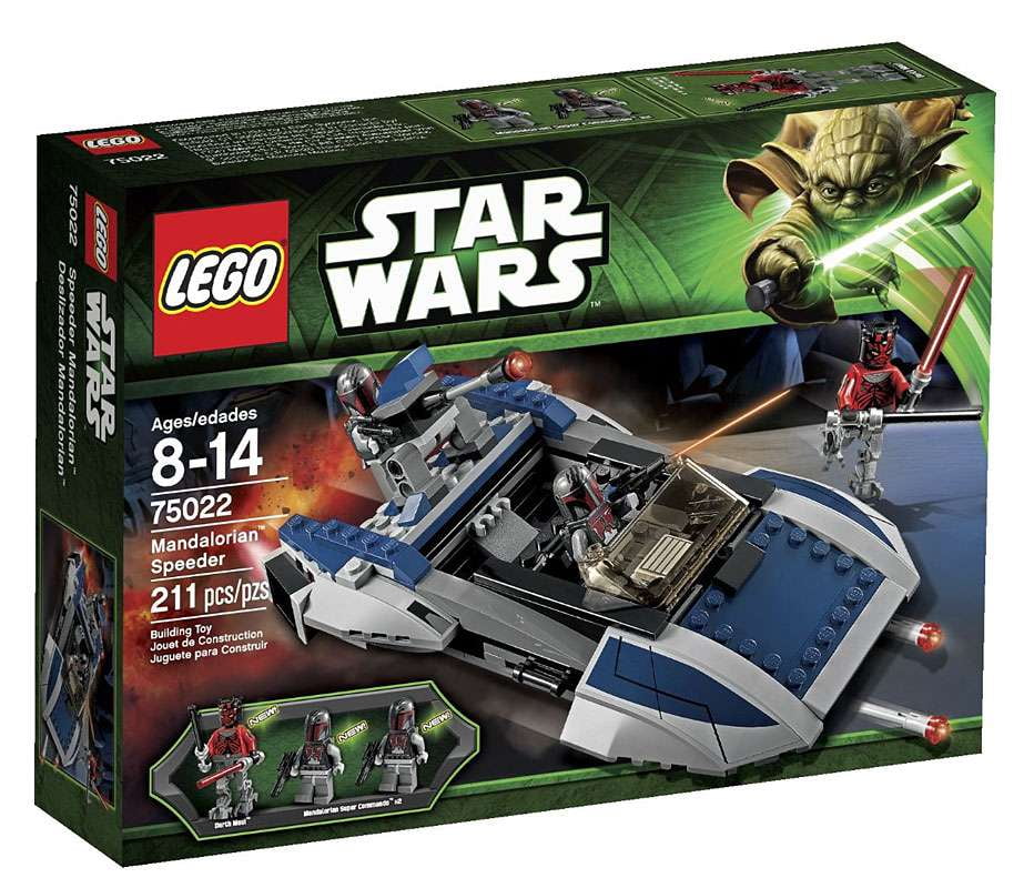 Pre-Owned Star Wars Clone Wars Mandalorian Speeder Set LEGO 75022