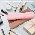 thumbnail image 4 of 2 PCS Silicone Makeup Brush Organizer Bag Portable Storage Bag for Cosmetic Brush & Beauty Egg, Travel Makeup Brush Holder and Breathable Makeup Sponge Holder Travel Case Pink, 4 of 5