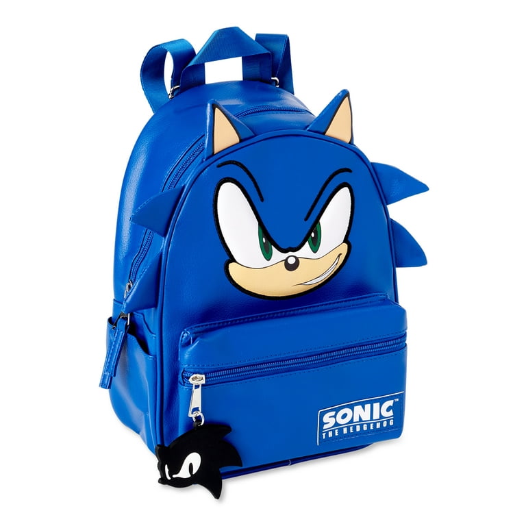 Sonic the Hedgehog Kids School Book Bag Character Mini Backpack Walmart