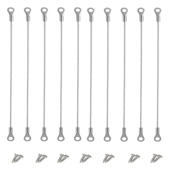 Limitador de bisagra de gabinete, Protector de ángulo de apertura de puerta de restricción de puerta de gabinete, 10 Uds. (20Cm/8 pulgadas)