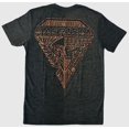 thumbnail image 2 of American Fighter Men's T-Shirt Black Split Panel Reflective Puff Print Payton Tee (Large, Black), 2 of 3