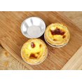 thumbnail image 2 of Thicker Cake Cup Egg Tart Pudding Mold DIY Tools 20pcs, 2 of 5
