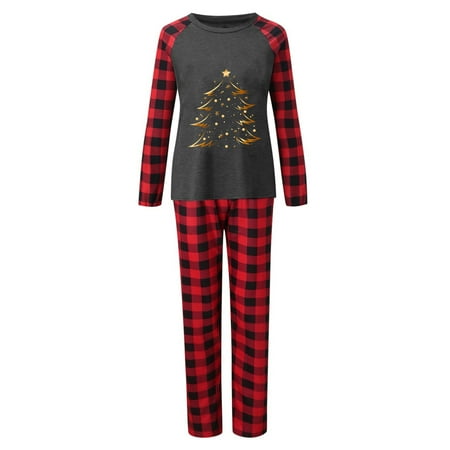 

ketyyh-chn99 Matching Pajama for Family Family Pajamas Set Christmas Pajamas Homewear Moms Valentine Matching Family Pajamas