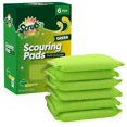 thumbnail image 1 of SCRUBIT Multi-Purpose Scouring Pad - Non-Scratch Cleaning Sponges for Pots, Pans, Dishes, Utensils & Non-Stick Cookware - Scrubbing Pads Use for Kitchen, Bathroom - 6 Pack Dish Sponge (Green), 1 of 4