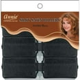 thumbnail image 3 of Annie Silky Satin Rollers Jumbo Black 6 Count 1240, 3 of 4