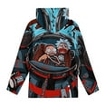 thumbnail image 4 of Rick And Morty Youth Hoodies Boys Girls 3D Printed Sweatshirt Fall Winter Clothes Long Sleeves Pullover Sweater XL, 4 of 6