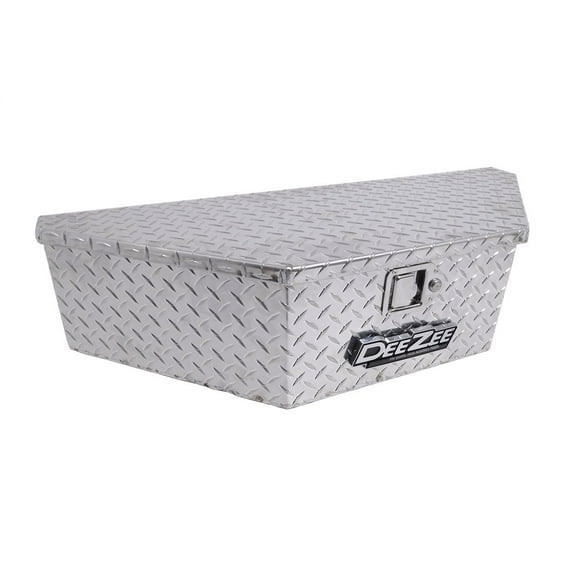 Deezee Universal Tool Box - Specialty 45 Degree Triangle BT Alum
