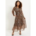 thumbnail image 5 of June + Vie Women's Plus Size Tiered Maxi Dress, 5 of 6