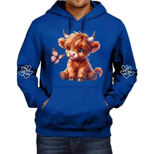 MHFRRA Sudadera con Capucha Blend, Suave E Informal, con Bolsillo Delantero para Mayor Comodidad Diaria y Estilo Urbano Azul
