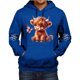 thumbnail image 1 of MHFRRA Sudadera con Capucha Blend, Suave E Informal, con Bolsillo Delantero para Mayor Comodidad Diaria y Estilo Urbano Azul, 1 of 3