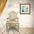 thumbnail image 3 of Kimberly, Allen 20x20 Gold Ornate Wood Framed with Double Matting Museum Art Print Titled - Colorful Sail, 3 of 4
