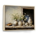 thumbnail image 2 of Designart "Still Life With Herbs And Flowers At The Farmhouse" Herbs Floater Framed Canvas Prints, 2 of 5