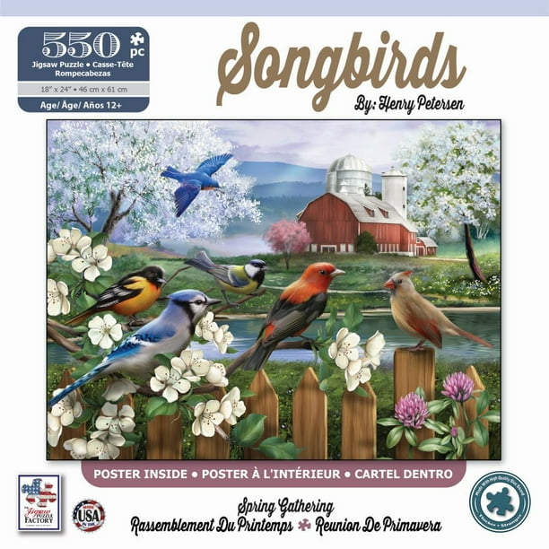 The Jigsaw Puzzle Factory Spring Gathering Jigsaw Puzzle
