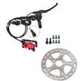 thumbnail image 1 of GLFILL 1 Pair Brake 2PI SM Hydraulic Disc Brake RMotor Front Rear Disk Dual Callipers Lever For E-Bike Kick Scooter Power Off Brake front with rotor, 1 of 9