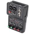 thumbnail image 4 of 2 Channels Audio Mixer, Audio Mixer Sound Board Stable Performance Compact 2 Channels USB Power Supply  for Internet Karaoke, 4 of 7
