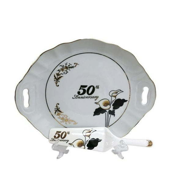 50th Anniversary Plate Set