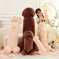 thumbnail image 1 of Juguetes de peluche de simulación de pene para niños, almohada de abrazo de pene de la vida Real, regalos interesantes sexys para novia, 1 of 1